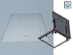 Gulvlem / skaktlem m riflet overflade MA-WT